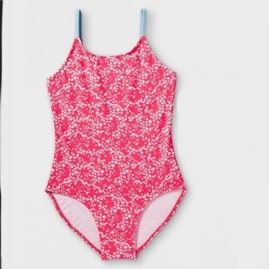 Art Class Girls' Ditsy Daisy Swimsuit NWT